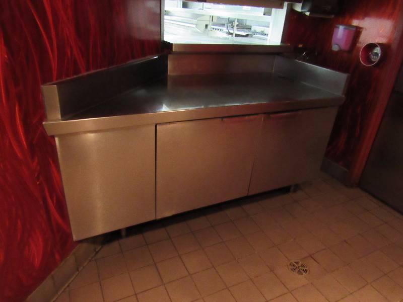 lot 4149 image: Fully Stainless Custom Fit Server Station