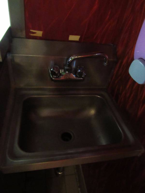 lot 4150 image: Fully Stainless Hand Washing Sink