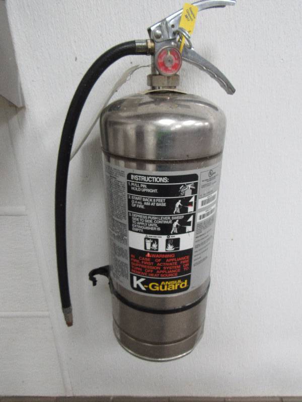 lot 4152 image: K-Guard Class K Fire Extinguisher