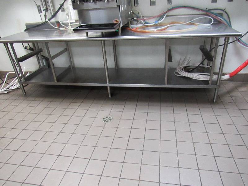 lot 4157 image: 120 Fully Stainless Table