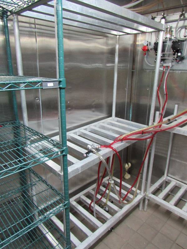 lot 4162 image: All Aluminum (3) Tier Keg Rack