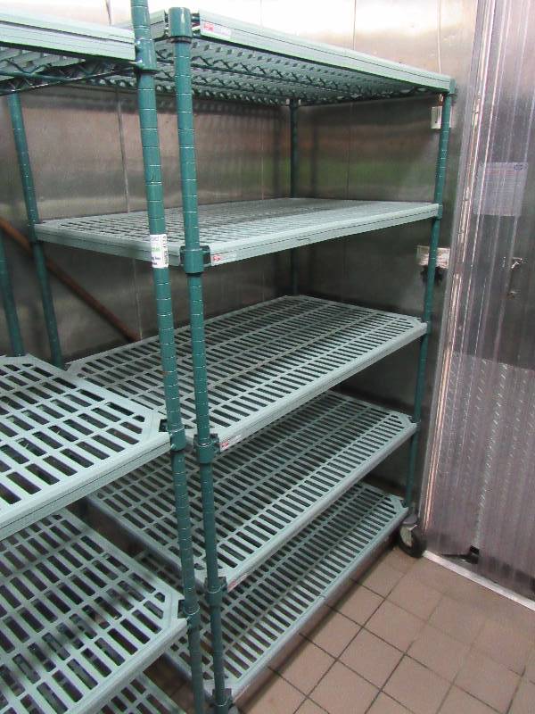 lot 4175 image: Super Erecta (5) Tier Wire Metal Metro Rack