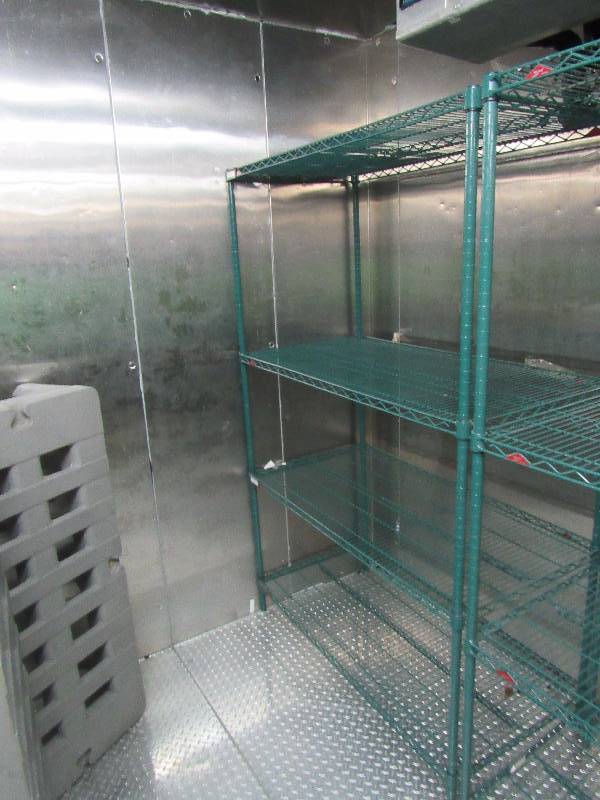 lot 4181 image: (4) Tier Wire Metal Metro Rack