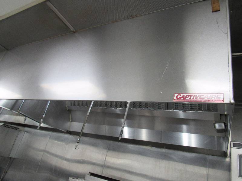 lot 4218 image: Captive Aire Fully Stainless Commercial Kitchen Exhaust Hood