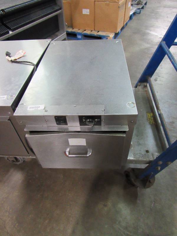 lot 54 image: Gold Metal Pretzel Warming Station(Bent Drawer Face)