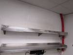72''x12 Fully Stainless Wall Mounted Shelves