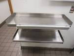 Pair Of (2) 36''x12'' Fully Stainless Wall Mounted Shelves