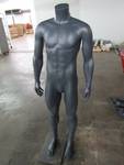 Child Size Male Ridged Plastic Mannequin With Arms