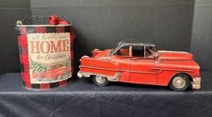lot 192 image: Red Car and Red Truck Pail