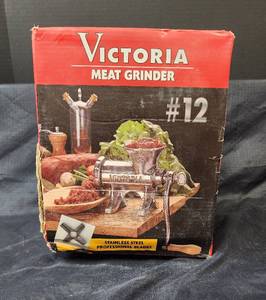 lot 224 image: NIB Victoria #12 Meat Grinder
