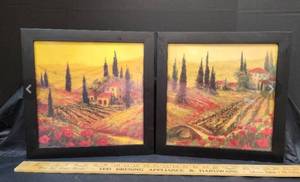 lot 243 image: (2) Framed Pictures