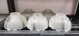 lot 249 image: Glass Light Shades