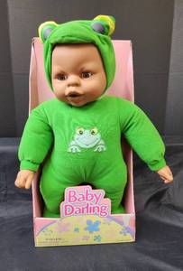 lot 162 image: New Baby Darling 22 Vinyl Doll