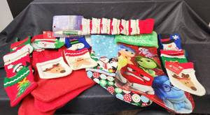 lot 297 image: Christmas Stockings