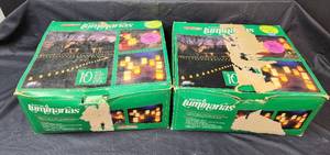 lot 318 image: (2) NIB Electric Luminaries Sets