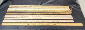 lot 361 image: Vintage Yard Sticks