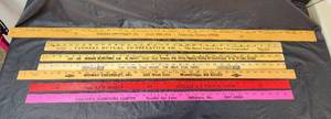 lot 363 image: Vintage Yard Sticks