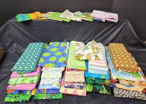 lot 369 image: Cotton Frog Material (New) Various Sizes