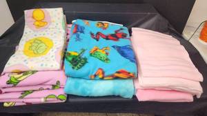 lot 380 image: New Fleece Material (Various Sizes)