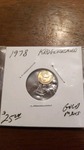 1978 Mini Krugerrand brass