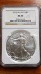 2013(W) American Silver Eagle Uncirculated MS 70