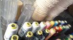 20 spools of new thread for embroidery machine. Various colors.