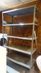 5 shelf metal shelving unit