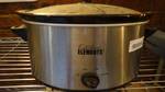 Stainless crock pot w/ lid