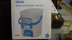 Ecolab white ice- handler bucket- New in box!