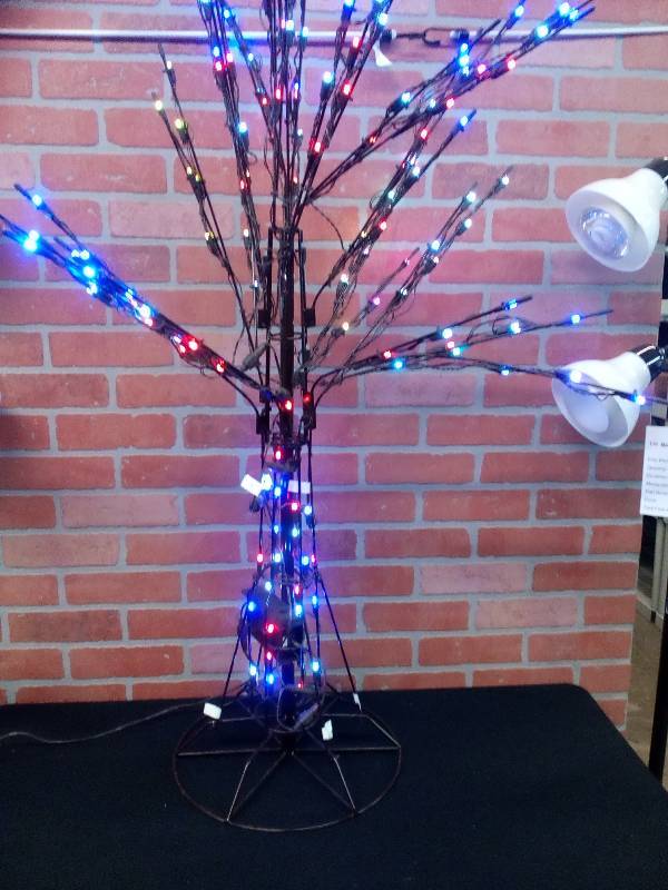 Santa's Best LED Wire Bare Branch Light Tree With Remote