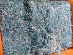 Blue Crinkle Paper for gift bags or packing