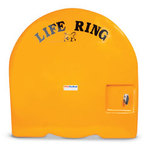 Life Ring Cabinet w/ T-Handle includes mounting hardware