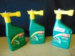 (3) bottles Ortho Weed B Gon Weed killer for lawns, garden hose attachment for easy application, ready to spray