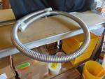 Stainless Steel Tube, flexible, approx 10' x 2-1/4