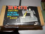 Sew-ette electric sewing machine w/light.