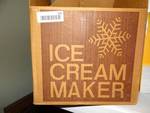 Ice cream maker.