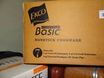 Ekco basic non stick cookware 7pc new.