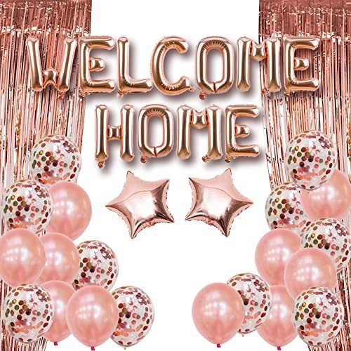 lot 1043 image: Welcome Home Baby Girl Banner Retail $17.03