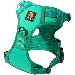lot 1234 image: Dog Harness for Medium Dogs No Pull, No Choke Front Clip Pet Vest with Easy Control Soft Padded Handle, Adjustable Heavy Duty Reflective Dog Body Harness for Medium Size Dog Training Retail $18.47