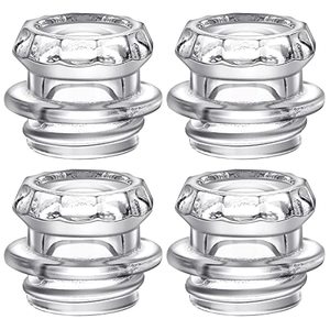 lot 1150 image: Coffee Percolator Pot Replacement 4 Pieces Glass Percolator Top Replacement Glass Coffee Percolator Parts Transparent Coffee Pot Glass Top, 1.37 Inches Retail $13.99
