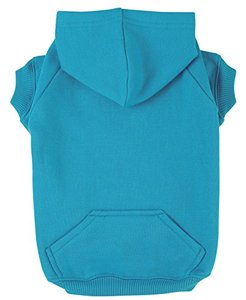 lot 1199 image: Dog Navy Basic Hoodie for Dogs, 16 Small, Bluebird Retail $18.99