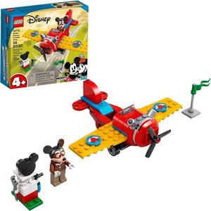 lot 1232 image: LEGO Disney Mickey and Friends Mickey Mouses Propeller Plane 10772 Building Kit Toy Perfect for Creative Play New 2021 (59 Pieces), Multicolor Retail $22.50