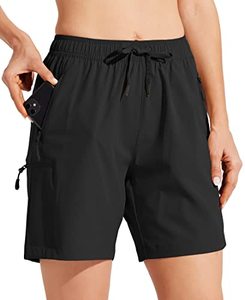 lot 1346 image: Willit Womens Shorts Hiking Cargo Shorts Quick Dry Golf Active Athletic Shorts 7 Lightweight Shorts with Pockets Black XXL retail $24.53