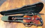 Antique Violin with Inlays and Case