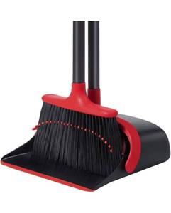 lot 451 image: Dustpan Set for Home, Upgrade 52 Long Handle with Stand Up Dustpan. No Broom