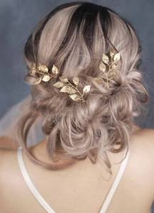 lot 470 image: FXmimior Bride Hair Accessories Hair Pins Clip Bobby Pins Vintage Gold Leaf Bridesmaid Headpiece Customised Wedding pack of 3