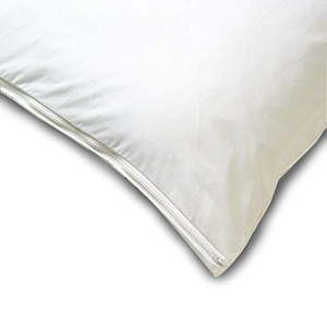 lot 477 image: allersoft square cotton pillow cover 30 by 30-inch