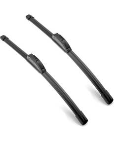 lot 516 image: HEETECO 22  22 3-HE Wiper Blades,Premium All-Seasons Durable Stable And Quiet OEM Quality J&U hook Front Windshield Wipers (Pack of 2)