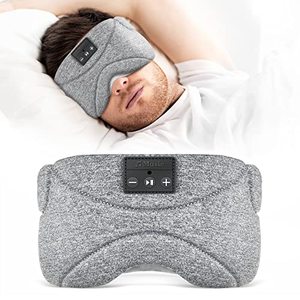 lot 520 image: Bluetooth Sleep Mask with Headphones 24 White Noise Ice-Feeling Extra Soft Modal Lining Blackout Sleep Eye Mask Ultra-Thin Sleep Headphones