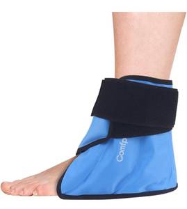 lot 526 image: Comfpack Heel Ice Pack for Plantar Fasciitis Relief, Reusable Hot Cold Therapy Foot Ankle Ice Pack Wrap